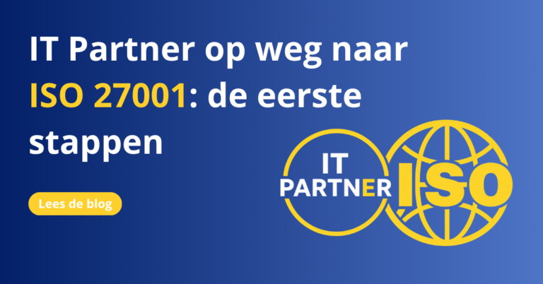 IT Partner Op weg naar ISO27001